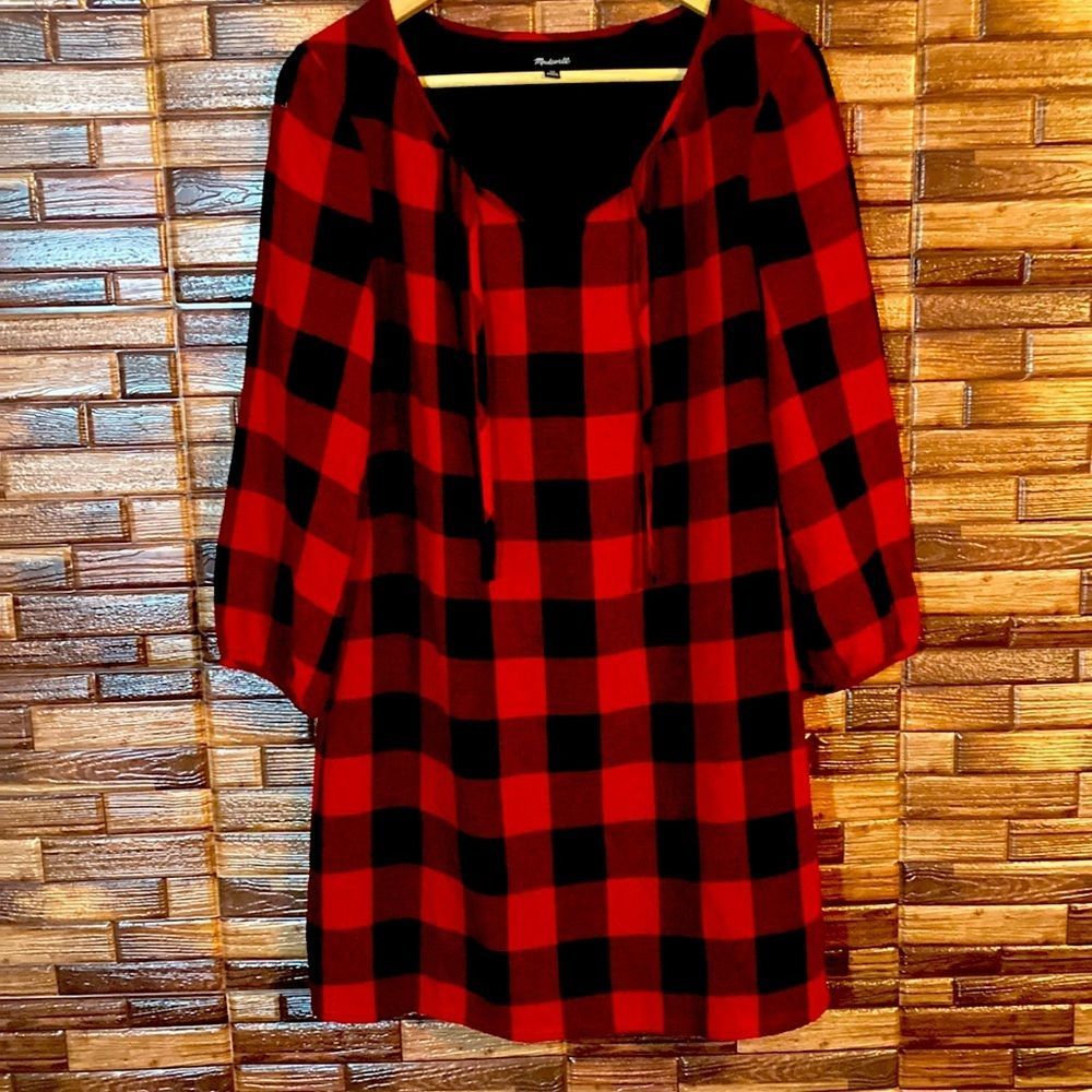 XS Madewell Longsleeve Tunic Dress
